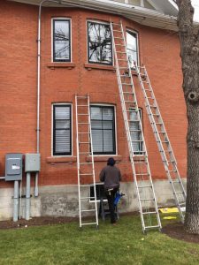 Gutter Cleaning in Olds, Alberta by Wipe Clean